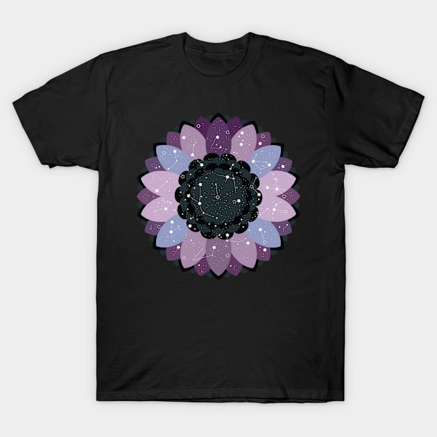 Celestial Flower [demiboy] T-Shirt by deadbeatprince typography